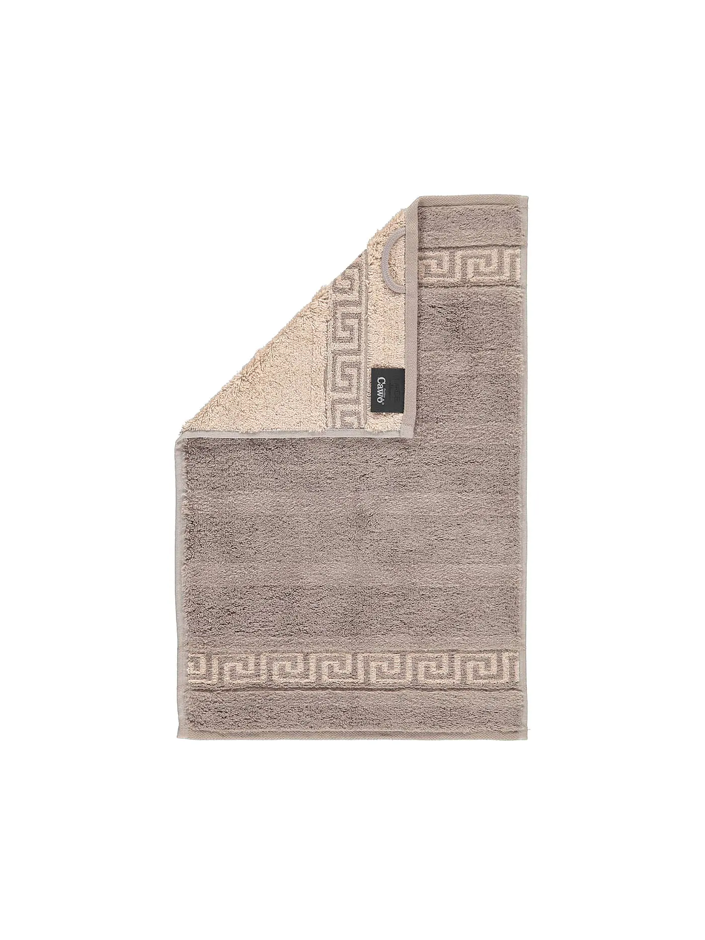 CAWÖ | Gästetuch Noblesse Duo 30x50cm Natur | grau